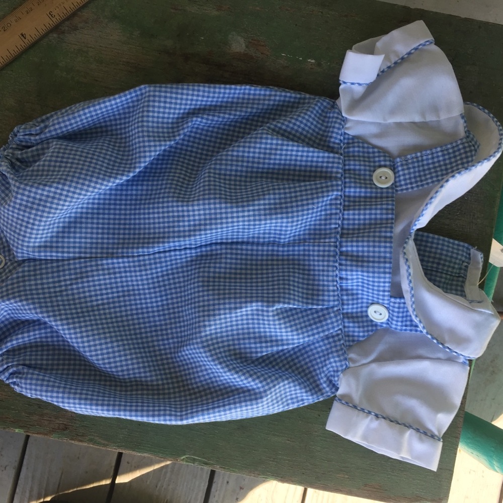 Vintage Infant Easter Spring Romper 0/3M